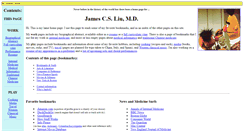 Desktop Screenshot of jamescsliu.com